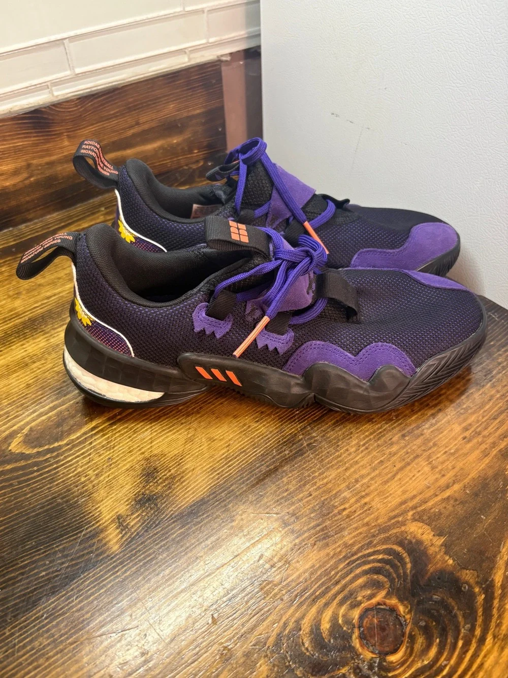 Adidas Purple Sneakers Men  Size 8